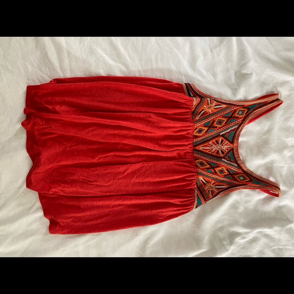 Altar’d state red tank top